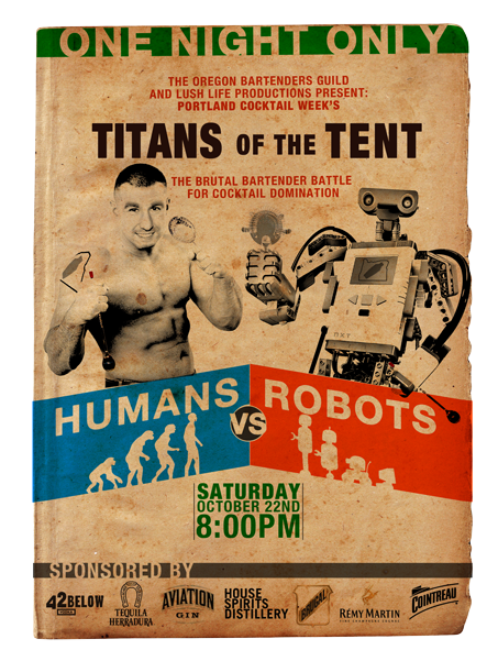 Robots vs Humans Flyer