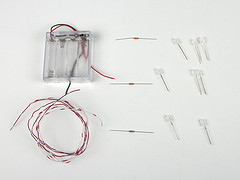 Parts for flicker circuit