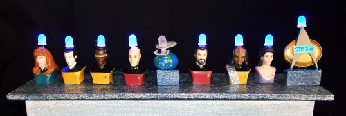 Star Trek TNG Menorah Star Trek TNG Menorah