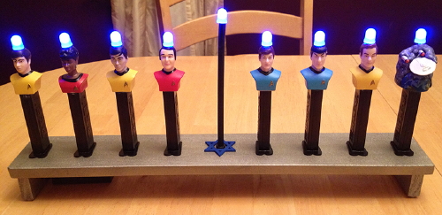 Star Trek Menorah Star Trek Menorah